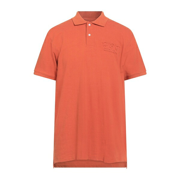 【送料無料】 ハーモント & ブレイン メンズ Tシャツ トップス Polo shirts Orange｜asty