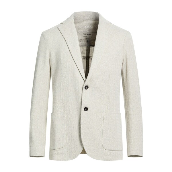 【送料無料】 チルコロ1901 メンズ ジャケット＆ブルゾン アウター Blazers Grey