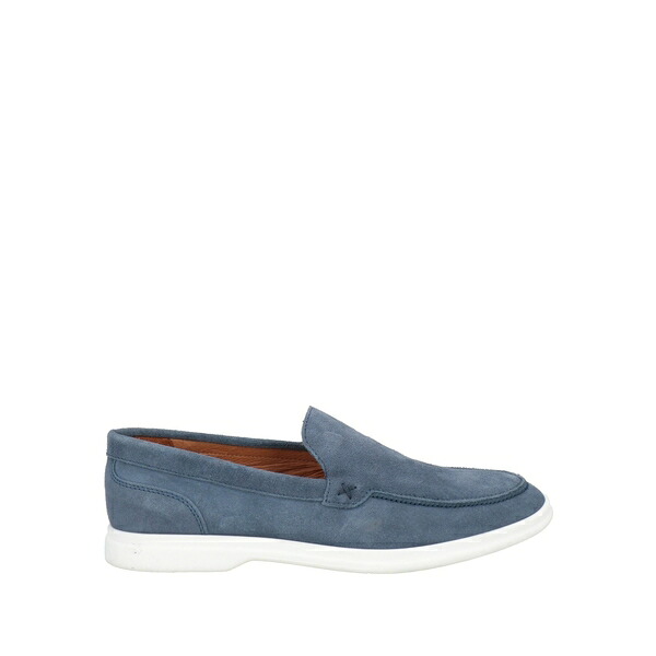 【送料無料】 アレッサンドロ ジレス メンズ スリッポン・ローファー シューズ Loafers Blue