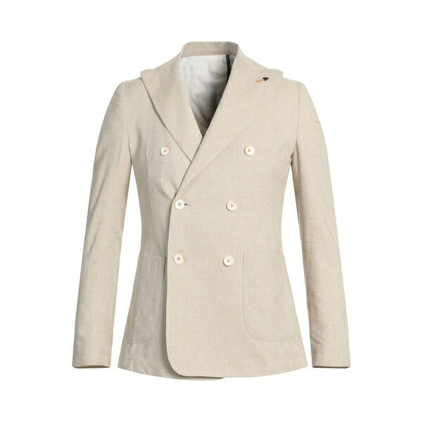 【貨物輸送無料】 ヴェルナ メンズ 上衣＆上衣 アウター Blazers Beige メンズファッション-コート・ジャケット