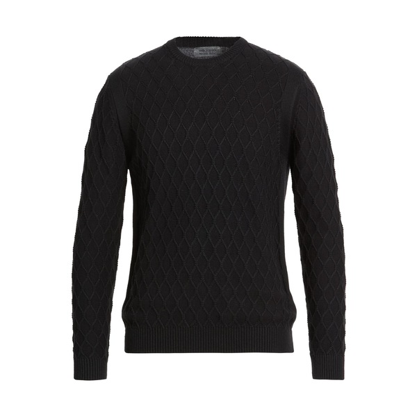 【送料無料】 エレディ デル ドゥカ メンズ ニット&セーター アウター Sweaters Black|asty