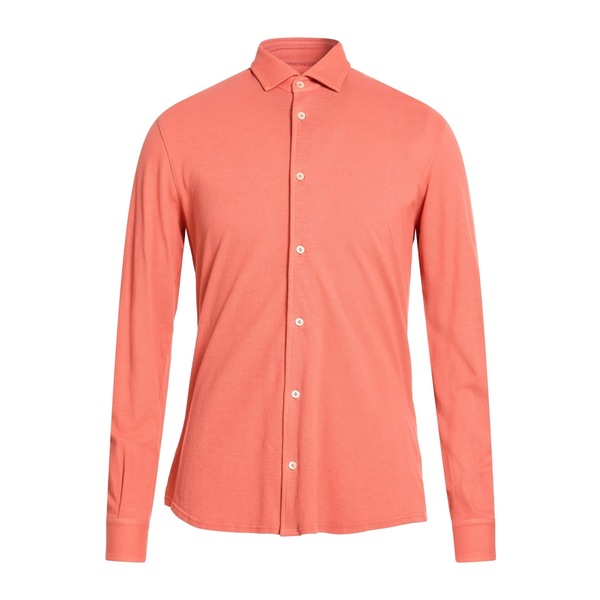 【送料無料】 フェデーリ メンズ シャツ トップス Shirts Orange
