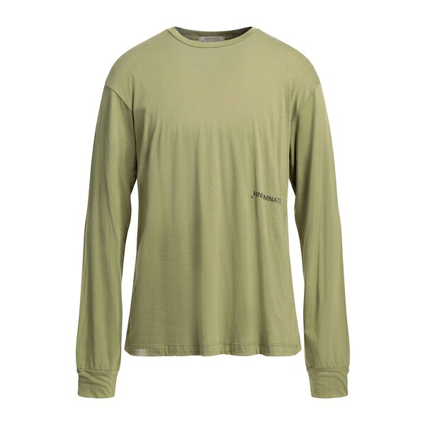 【送料無料】 ヒノミネイト メンズ Tシャツ トップス T-shirts Green