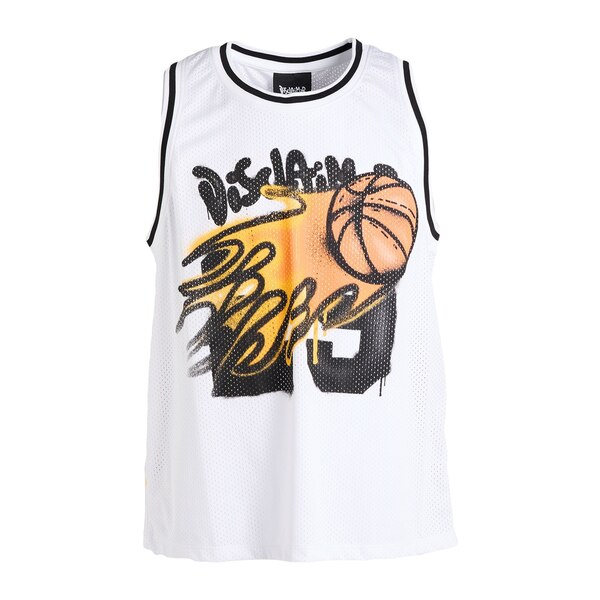 【送料無料】 ディスクレイマー メンズ Tシャツ トップス Tank tops White 11,701円