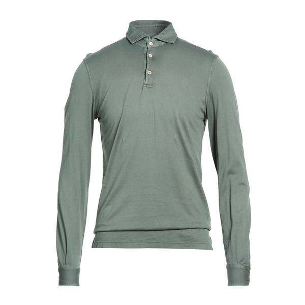 【送料無料】 フェデーリ メンズ Tシャツ トップス Polo shirts Green