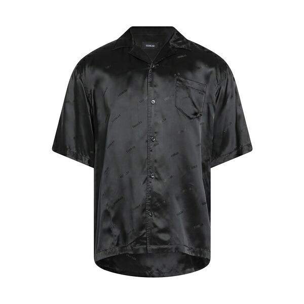 【送料無料】 エゴンラボ メンズ シャツ トップス Shirts Black|asty