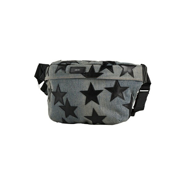 【貨物輸送無料】 アミリ メンズ 商行為系 御徒面子 Belt bags Blue