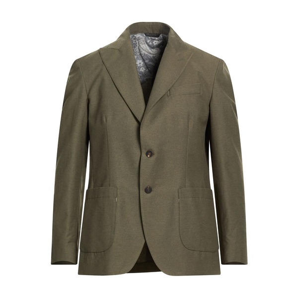 【送料無料】 メッサジェリエ メンズ ジャケット＆ブルゾン アウター Blazers Green
