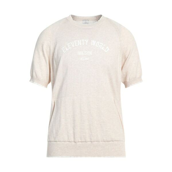 【送料無料】 イレブンティ メンズ ニット&セーター アウター Sweaters Beige