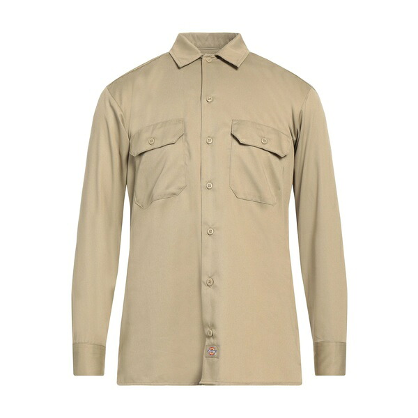 【送料無料】 ディッキーズ メンズ シャツ トップス Shirts Beige