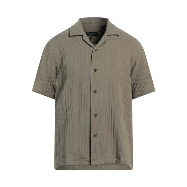 【貨物輸送無料】 ラグアンドボーン メンズ プルオーバー トップス Shirts Green トップス-カジュアルシャツ-メンズファッション