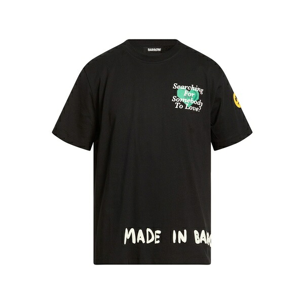 【送料無料】 バロウ メンズ Tシャツ トップス T-shirts Black 14,804円