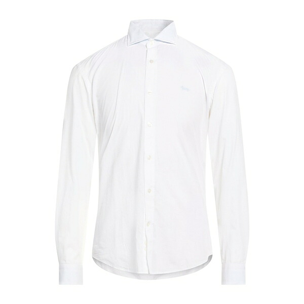 【送料無料】 ハーモント & ブレイン メンズ シャツ トップス Shirts White