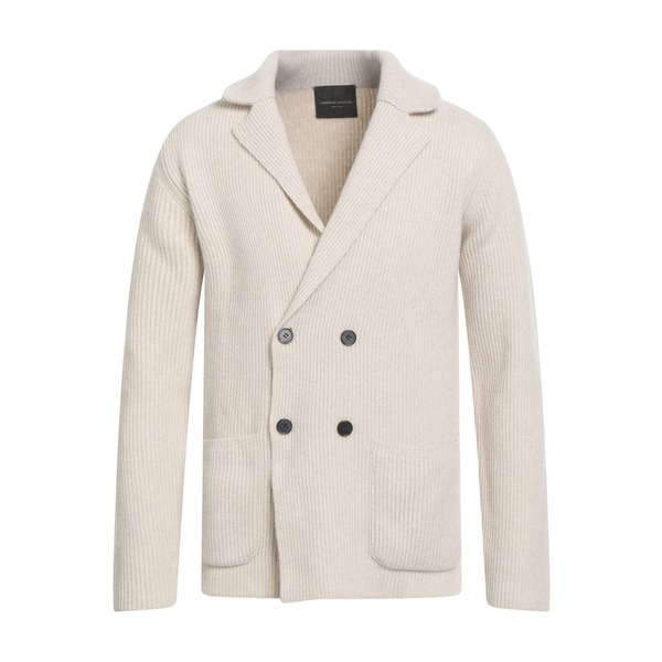 【送料無料】 ロベルトコリーナ メンズ カーディガン アウター Cardigans Beige｜asty 58,080円