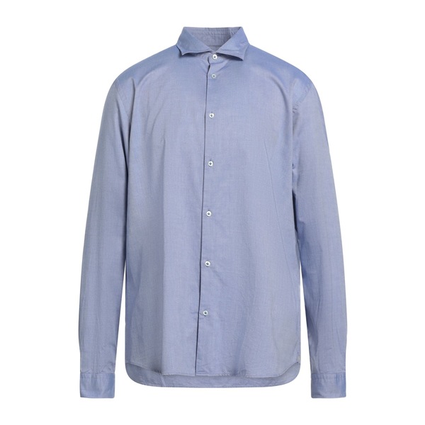 【送料無料】 マニュエル リッツ メンズ シャツ トップス Shirts Blue