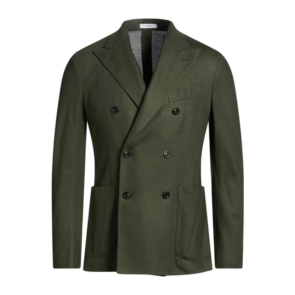 【送料無料】 ボリオリ メンズ ジャケット＆ブルゾン アウター Blazers Green