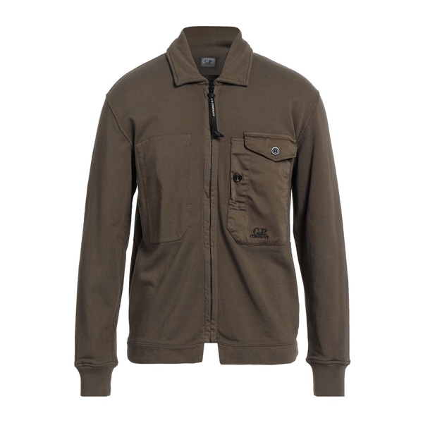 【送料無料】 シーピーカンパニー メンズ パーカー・スウェットシャツ アウター Sweatshirts Green｜asty