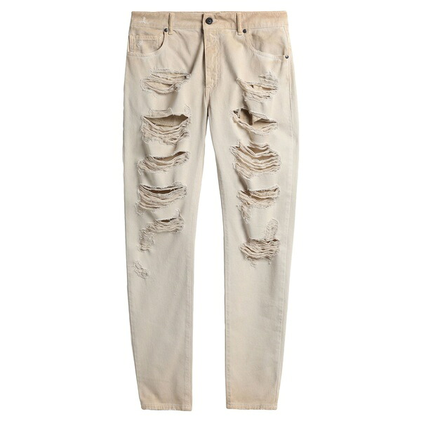 【送料無料】 ノストラサンティッシマ メンズ デニムパンツ ボトムス Jeans Beige｜asty