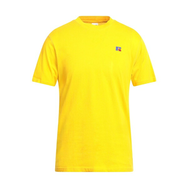 【送料無料】 ラッセル アスレティック メンズ Tシャツ トップス T-shirts Orange