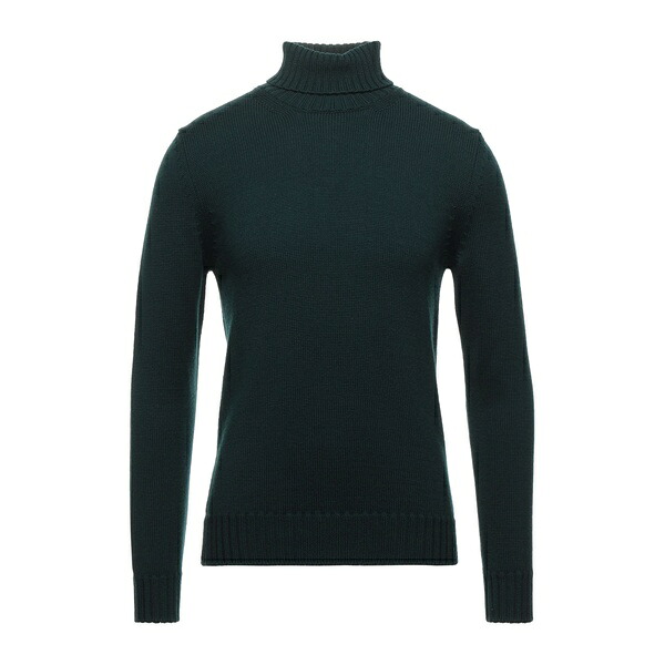 【貨物輸送無料】 アルファス テューディオ メンズ 編み物\u0026プルオーバー アウター Turtlenecks Green