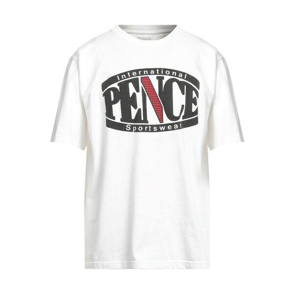 【送料無料】 ペンス メンズ Tシャツ トップス T-shirts White