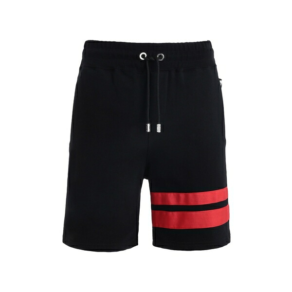 【送料無料】 ジーシーディーエス メンズ カジュアルパンツ ボトムス Shorts & Bermuda Shorts Black|asty