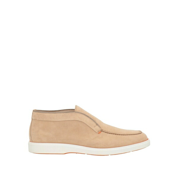 【貨物輸送無料】 サントーニ メンズ ブーツ シューズ Ankle boots Beige