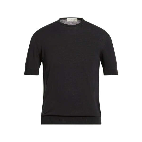 【送料無料】 フィリッポ デ ラウレンティス メンズ ニット&セーター アウター Sweaters Black