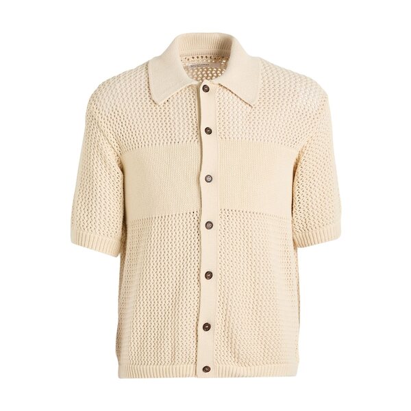 【送料無料】 ユニバーサルワークス メンズ カーディガン アウター Cardigans White