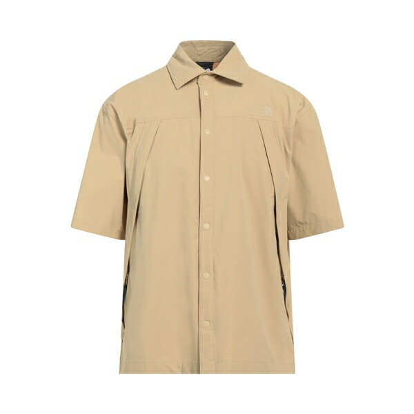 【送料無料】 ノースフェイス メンズ シャツ トップス Shirts Beige