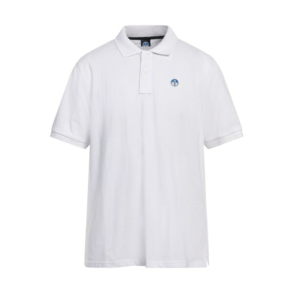 【送料無料】 ノースセール メンズ Tシャツ トップス Polo shirts White