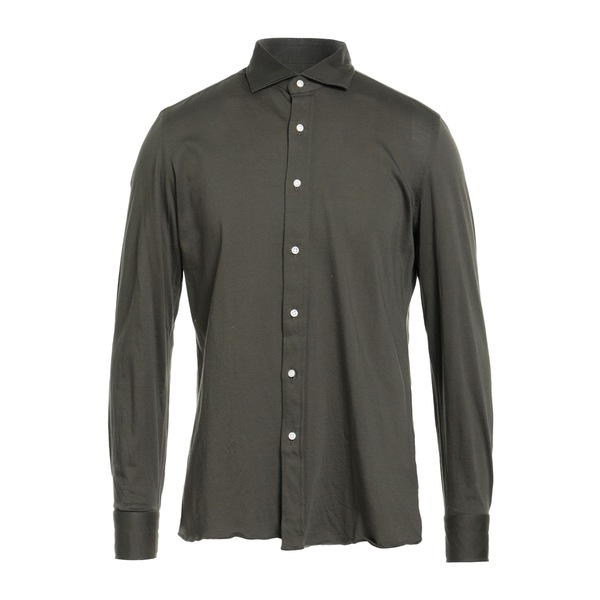 【送料無料】 ルイジ ボレッリ ナポリ メンズ シャツ トップス Shirts Green
