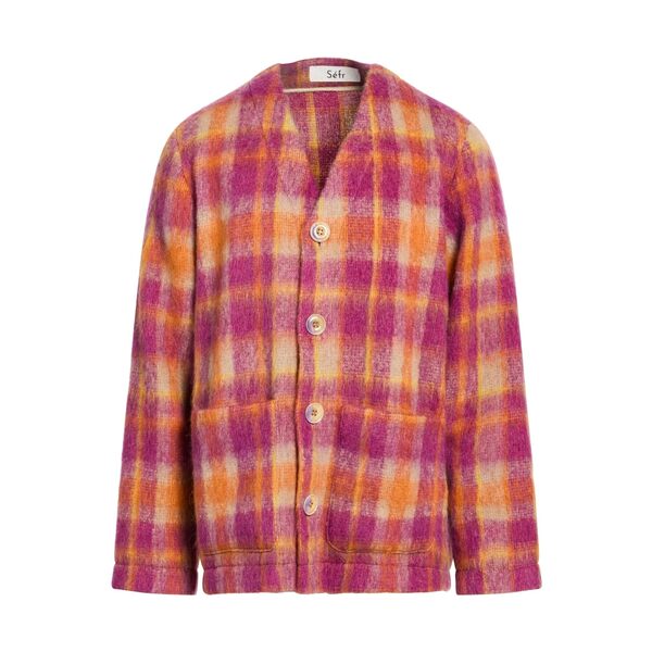 【送料無料】 エスエフアール メンズ カーディガン アウター Cardigans Orange