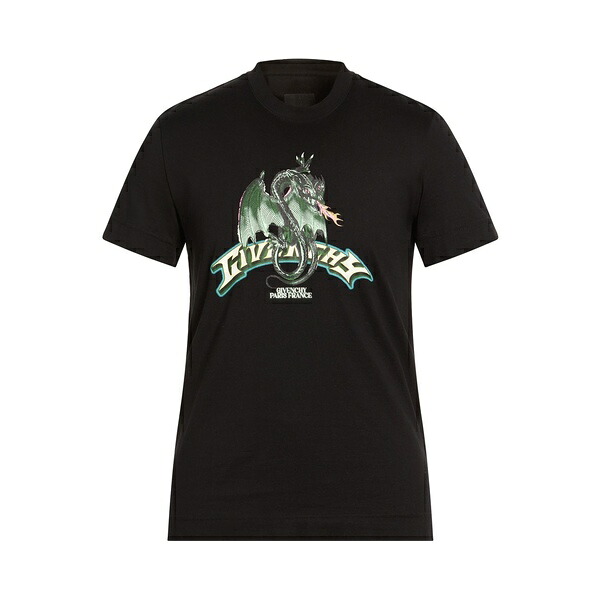 【送料無料】 ジバンシー メンズ Tシャツ トップス T-shirts Black｜asty