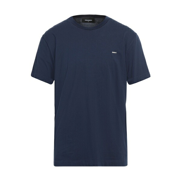 【送料無料】 ディースクエアード メンズ Tシャツ トップス T-shirts Blue