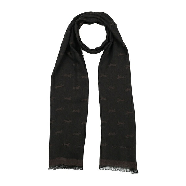 【送料無料】 ハーモント \u0026 ブレイン メンズ マフラー・ストール・スカーフ アクセサリー Scarves Brown