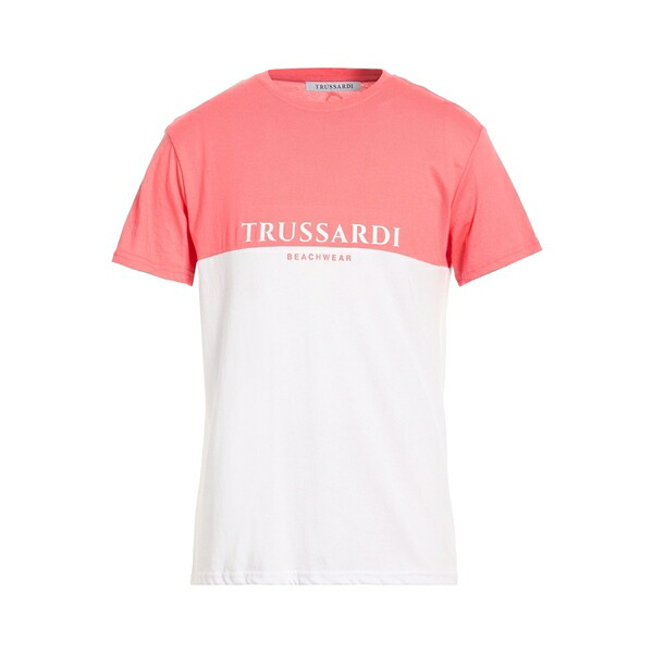 【送料無料】 トラサルディ メンズ Tシャツ トップス T-shirts Orange