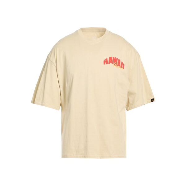 【送料無料】 アルファインダストリーズ メンズ Tシャツ トップス T-shirts Beige