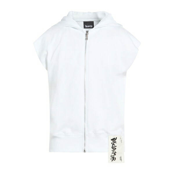 【送料無料】 ディスクレイマー メンズ パーカー・スウェットシャツ アウター Sweatshirts White
