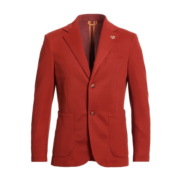 【送料無料】 ミスター マッシモ レベッキ メンズ ジャケット＆ブルゾン アウター Blazers Orange