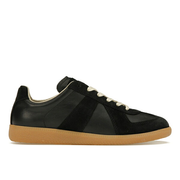 Maison Margiela マルタンマルジェラ メンズ スニーカー  【Maison Margiela Replica German Army Trainer (GATs) Black Gum】  サイズ US_11(29.0cm) Black/Gum