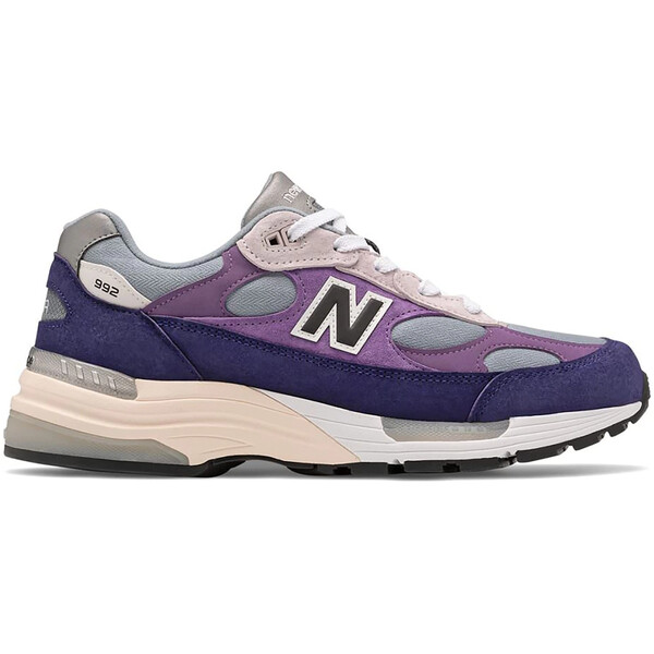 New Balance ニューバランス メンズ スニーカー  【New Balance 992 Violet Purple】  サイズ US_8(26.0cm) Purple/Metallic Silver