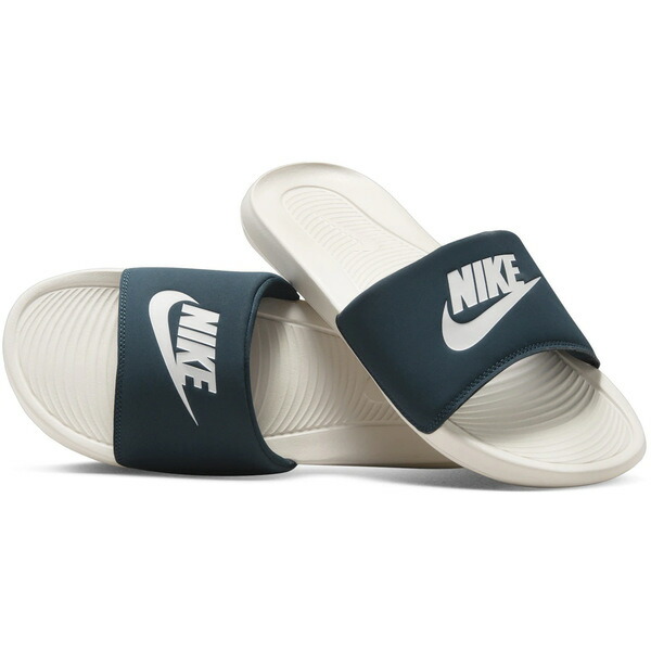 Nike ナイキ メンズ スニーカー  【Nike Victori One Slide Armory Navy Light Orewood Brown Sail】  大きさ US_8(26.0糎) Armory Navy/Light Orewood Brown/Sail