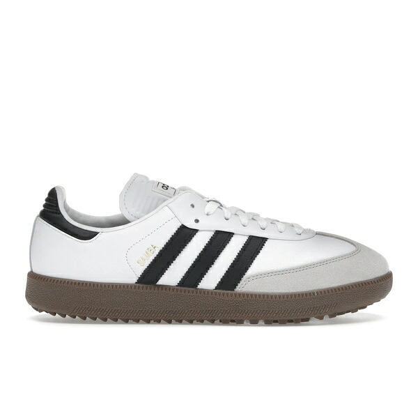 adidas アディダス メンズ スニーカー  【adidas Samba Spikeless Golf Cloud White Core Black Gum】  大いさ US_10.5(28.5糎) Cloud White/Core Black/Gum 靴-メンズ靴