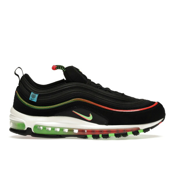 Nike ナイキ メンズ スニーカー 【Nike Air Max 97 Worldwide Black】 サイズ US_11(29.0cm) Black/Flash Crimson-White-Green Strike|asty