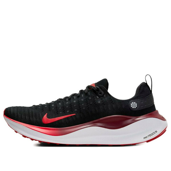 Nike ナイキ メンズ スニーカー 【Nike ReactX Infinity Run 4 Black Fire Red DR2665-007】  サイズ US_8(26.0cm)