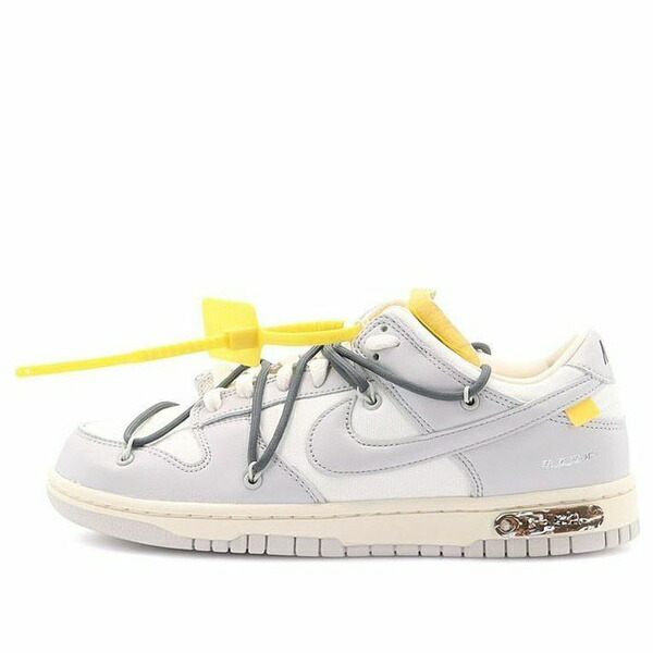 Nike ナイキ メンズ スニーカー ダンク 【Nike x Off-White Dunk Low \u0027Lot 41 of 50\u0027 DM1602-105】  大きさ US_6(24.0糎)