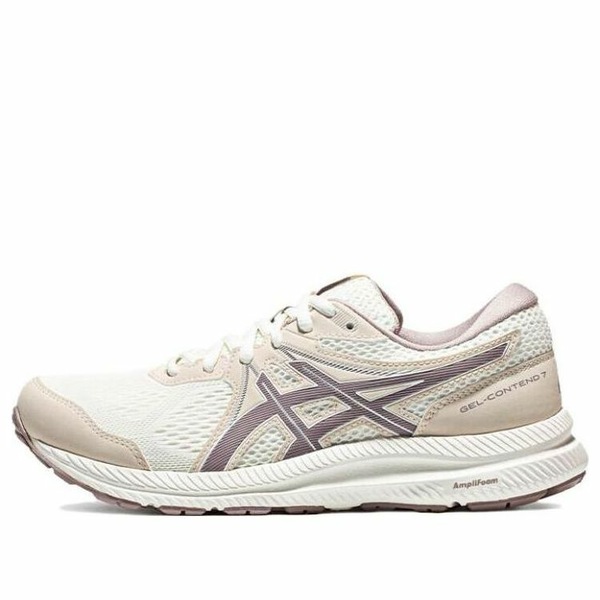 ASICS アシックス レディース スニーカー White/Purple/Beige 【(WMNS) ASICS Gel-Contend 7 \u0027Beige\u0027 1012B540-101】  大きさ US_8.5(25.5糎)