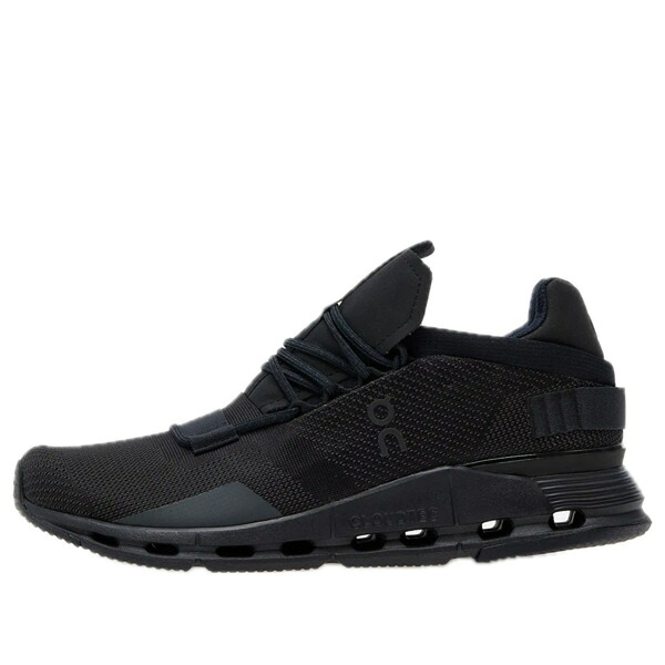 On Running オン 駈けっくら レディース スニーカー Black 【(WMNS) On Running Cloudpulse \u0027Black Eclipse\u0027 3WD30060106】  大きさ US_5.5(22.5糎)