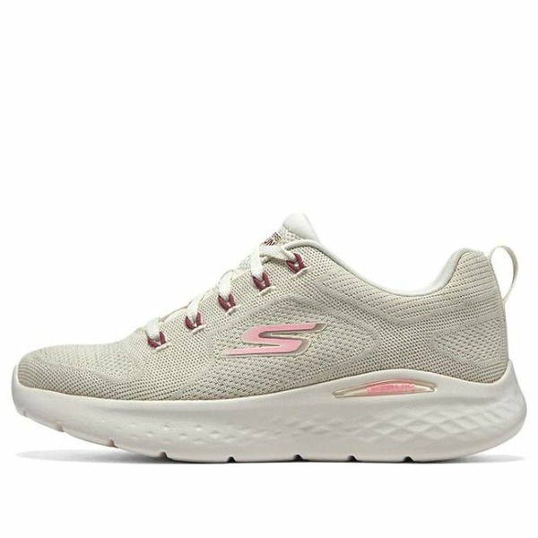 Skechers スケッチャーズ レディース スニーカー Beige 【(WMNS) Skechers Go Run Lite \u0027Beige\u0027 129429-NTPK】  大きさ US_5(22.0糎)